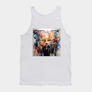 MESSAGE AU PARASITE Tank Top